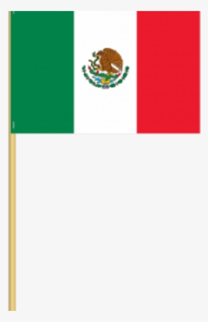 Mexico Flag With Pole #118700