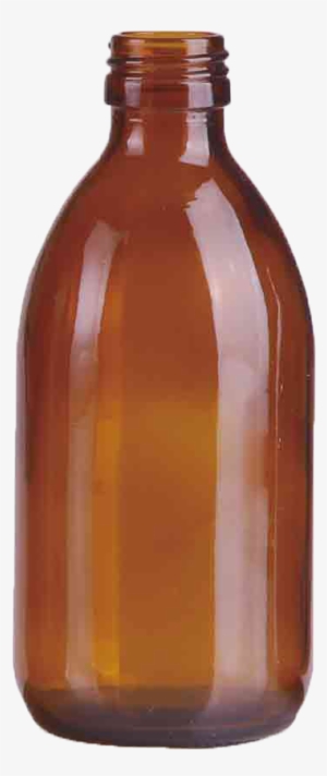 Amber Glass Syrup Bottle 500ml, Din28 - Glass Bottle #118774 Amber Glass Syrup Bottle 500ml, Din28 - Glass Bottle #118774