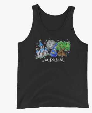 Life, Liberty, & Strong Coffee (black) Unisex Tank #119287