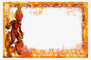 Photo Frame - Happy Halloween - Halloween Png Frames #119350