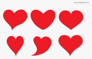 Vector Hearts Shapes - Heart Shapes #119654