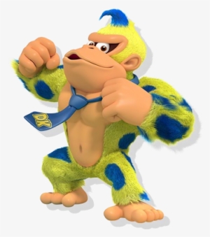 Which Of These Alt - Blue And Yellow Donkey Kong #119913