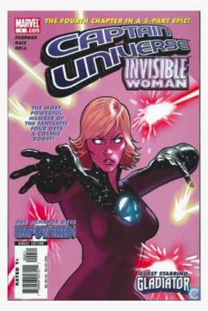 Finally, And Quite Possibly The Most Iconic Symbol - Captain Universe / Invisible Woman #1100110