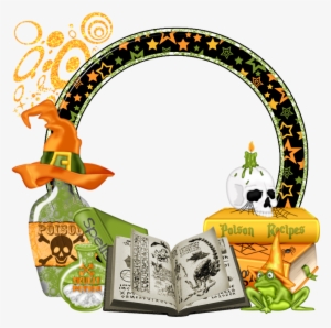 Melissaz Creationz New Clusters - Halloween Cluster Frame Ftu Png #1100465