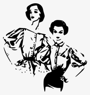 Fashion Clothing Women Dresses Clip Art At Clker - Clip Art Fashion Models #1100622