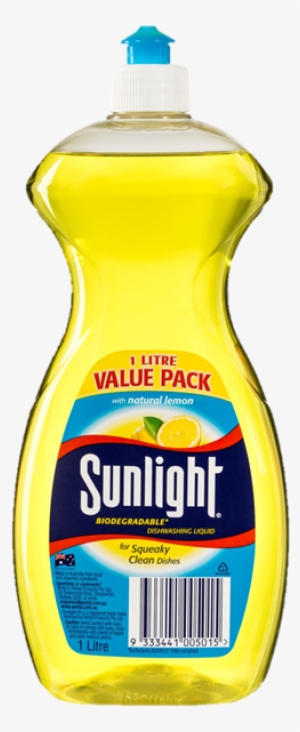 Sunlight Dishwashing Liquid Lemon 1l - Sunlight Dishwashing Liquid 1l #1101467