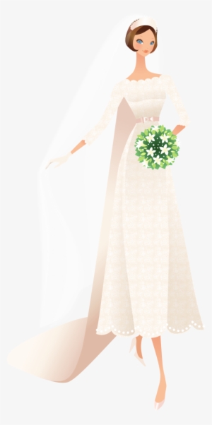 Wedding Vector Art Free Download - Bride #1101565