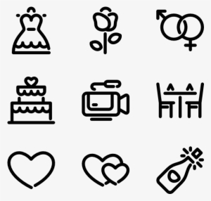 Wedding - Random Icon Png #1101694