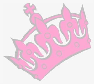 Pink Tiara Left Clip Art - Silver Tiara Clipart #1101721