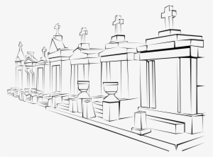 Cemeteries Clip Art - Diagram #1101772
