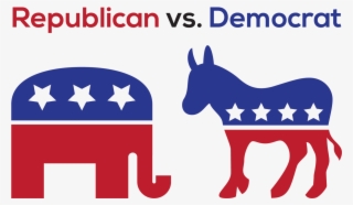 Png Free Library Republican Vs Democrat Supporters - Political Party #1102002