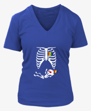 Lgbt Skeleton Rib Cage Halloween T-shirt #1102149
