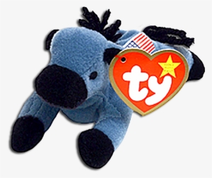 Mcdonalds' Ty Teenie Beanie The American Trio's Lefty - Beanie Babies Donkey #1102466