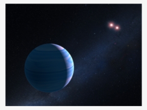 Artist's View Of Planet Orbiting Twin Stars - Artist #1103208 Artist's View Of Planet Orbiting Twin Stars - Artist #1103208