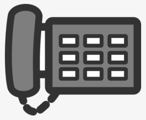 Telephone Pink Phone Clip Art Vector Clip Art Free - Clip Art Office Phone #1103708