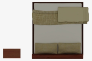 Cama Prin 2 - Camas En Planta Png #1104009