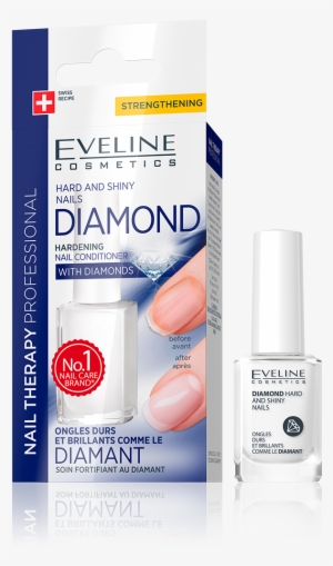 Nail Therapy Diamond Hard And Shiny Nails - Eveline Nail Strengthener #1104125
