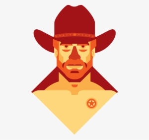 Chuck Norris Facts Have Spread Around The World, Leading - Chuck Norris Illustration #1104421