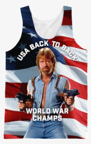 Chuck Norris - Guns Carry Him For Protection #1105132