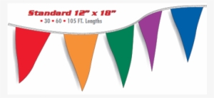 8 Mil - Standard Pennants - 12" - Pennant #1105398