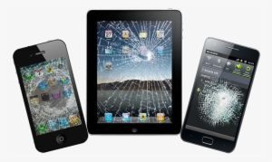 Iphone Ipad - Broken Phone And Tablet #1105461