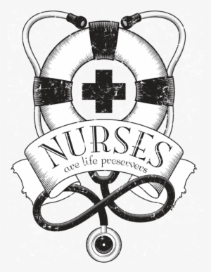 “nurses Are Life Preservers” Design - Design #1105509