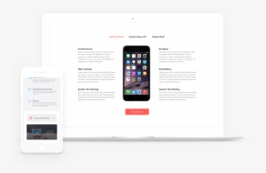 New Cell Phone Repair Website By Front Porch Solutions #1105558