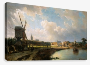 View On Den Haag Canvas Print #1105629
