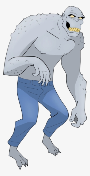 Killer Croc By Dawidarte - Killer Croc Bruce Timm #1105718