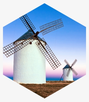 Conversion Of Light To Electricity - Windmills Of Campo De Criptana #1106022