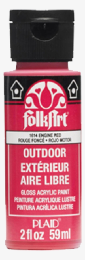 Folkart Outdoor Acrylic Colors - Maple Syrup, 2 Oz. #1106025
