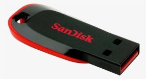 Usb Pen Drive Png Clipart - Sandisk Cruzer Blade 16gb Pen Drive #1107177