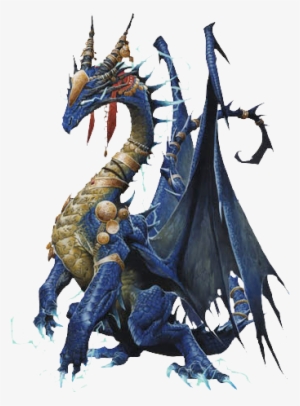 Adult Blue Dragon - D&d Ancient Blue Dragon - Free Transparent PNG ...