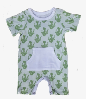 Dreamy Cactus Bamboo Romper - Plant #1107425
