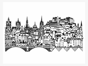Jerusalem Drawing Cityscape - Edinburgh #1107529