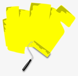 Paint-309031 - Rolo Pintura Parede Png #1107625