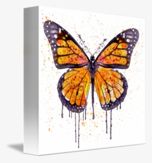 "monarch Butterfly Watercolor" By Marian Voicu, Bucharest - Monarch Butterfly Mens Shirt #1107705