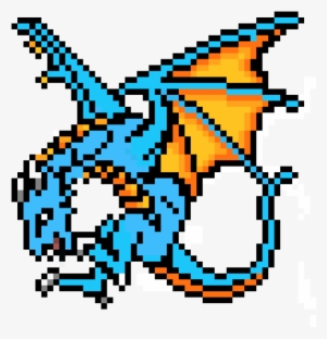 Blue Dragon - Dragon Perler Beads - Free Transparent PNG Download - PNGkey