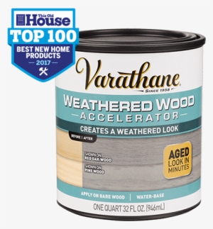 Varathane Weathered Wood Accelerator - Rustoleum Weathered Wood Accelerator #1107846