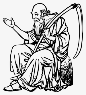 This Free Icons Png Design Of Man And Scythe #1108186