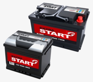 Automotive Battery Png - Extra Start #1108343