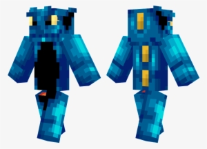 Blue Dragon - Green And Black Minecraft Skins #1108383