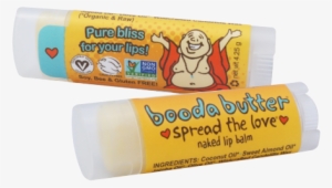 Booda Butter ❤ Naked Lip Balm - Booda Butter Vegan Lip Balm #1108638