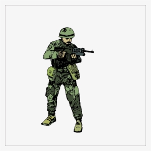 Soldier Military Infantry Transprent - Soldier Png #1108666