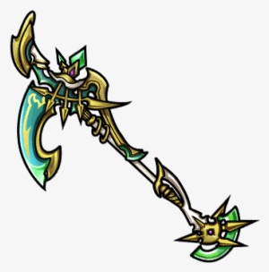 Halberd Clipart Scythe - Unison League Scythe Of Wentos #1108718
