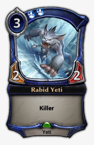 Rabid Yeti - Frog Eternal Card Game #1108798