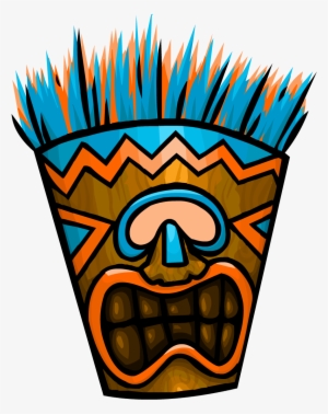Blue Tiki Mask - Mask Tiki #1108958