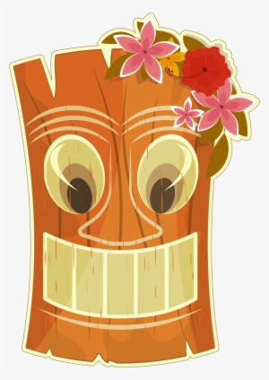 Svg Free Stock Mango Clipart Pineapple Hawaii - Clip Art Tiki Bar #1109134