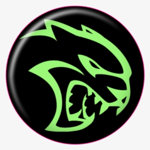 2015-2018 Charger/challenger Hellcat Push To Start - Dodge Hellcat Logo Red #1109202