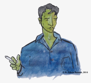 An Early Concept Drawing For The Animated Portion Of - Documentary Film #1109521